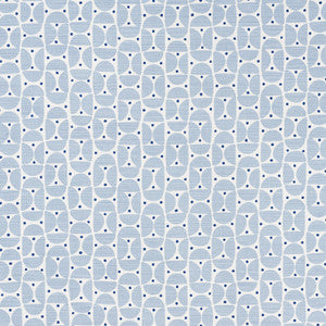 Mezza Luna Sky 177361 by Schumacher Designer Fabric