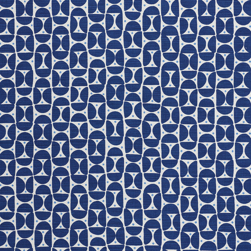 Mezza Luna Blue 177363 by Schumacher Designer Fabric AU NATUREL See Sample BELGIUM MEDIUM DUTY </p><p>Repeat: Horizontal: 2 1/2" (6CM) and Vertical: 2 1/2" (6CM) 54" (137CM) - Swanky Fabrics -
