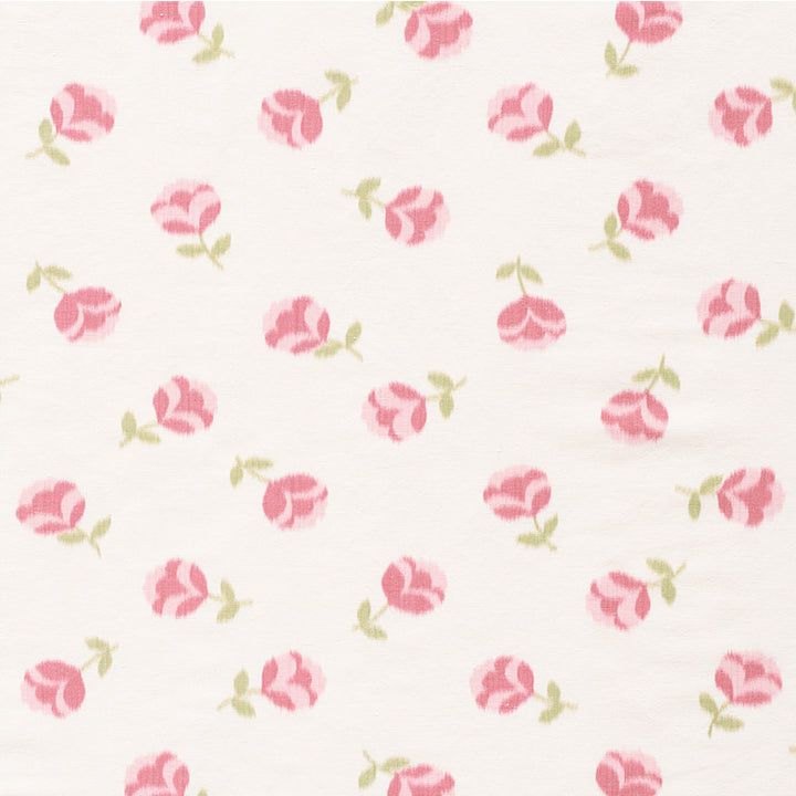Hanako Ikat Rose 177460 by Schumacher Designer Fabric Print-Happy 80% Linen, 20% Polyester - Horizontal: 26.5 and Vertical: 22 59 - Swanky Fabrics -