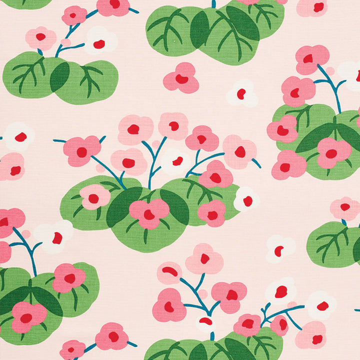 Saku Pink 177480 by Schumacher Fabric Schumacher Fabric Saku Pink 177480Fabric LINEN 60% UNITED KINGDOM </p><p>Repeat: H: HORZ. 23 1/2" (60CM) , V: VERT. 27" (69CM) 55.25 - Fabric Carolina -