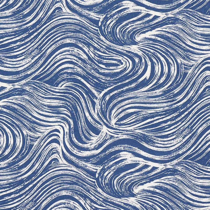 Shio Blue 177490 by Schumacher Designer Fabric MINGEI COTTON 100% CHINA WYZENBEEK 15,000 </p><p>Repeat: Horizontal: 36" (91CM) and Vertical: 18" (46CM) 54.25 - Swanky Fabrics -