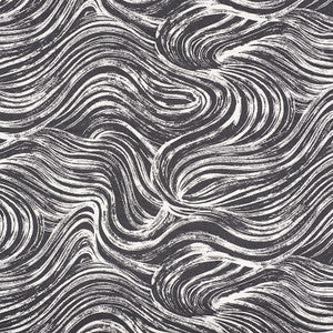 Shio Carbon 177493 by Schumacher Designer Fabric
