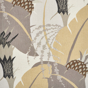 Ananas Neutral 177542 by Schumacher Designer Fabric