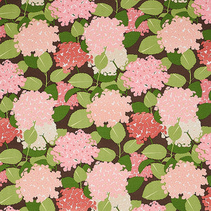 Hydrangea Pink 177582 by Schumacher Designer Fabric