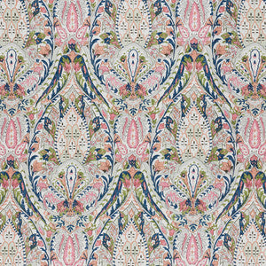 Layla Paisley Multi 177670 by Schumacher Designer Fabric