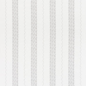 Nauset Stripe Grey 177701 by Schumacher Designer Fabric