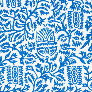 Morris Blue 177773 by Schumacher Designer Fabric