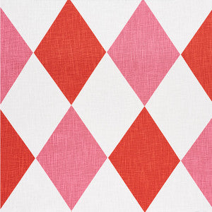 Maximus Red & Pink 177801 by Schumacher Designer Fabric