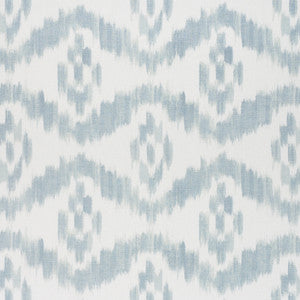 Madaket Ikat Sky 177821 by Schumacher Designer Fabric