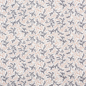 Sprig Basalt & Fawn 177830 by Schumacher Designer Fabric