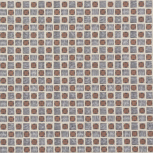 Mottley Grid Wren 177860 by Schumacher Designer Fabric