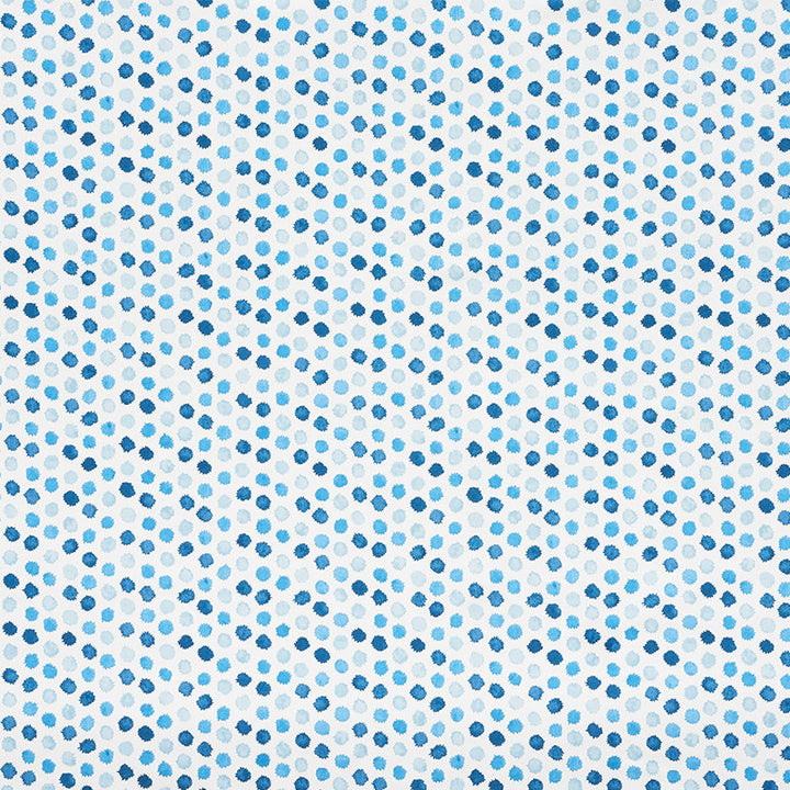 Mini Bursts Blues 177872 by Schumacher Designer Fabric CELERIE KEMBLE COTTON 100% UNITED KINGDOM MARTINDALE 18,000 </p><p>Repeat: Horizontal: 4 1/2" (11CM) and Vertical: 1 3/4" (4CM) 54 - Swanky Fabrics -
