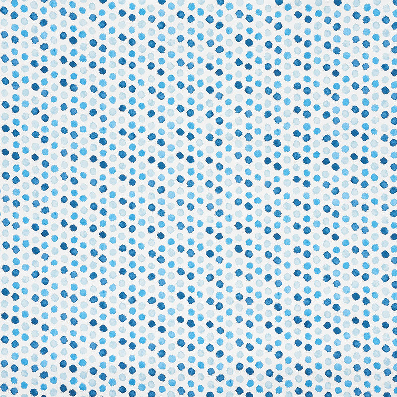 Mini Bursts Blues 177872 by Schumacher Fabric Schumacher Fabric Mini Bursts Blues 177872Fabric COTTON 100% UNITED KINGDOM </p><p>Repeat: H: HORZ. 4 1/2" (11CM) , V: VERT. 1 3/4" (4CM) 54 - Fabric Carolina -
