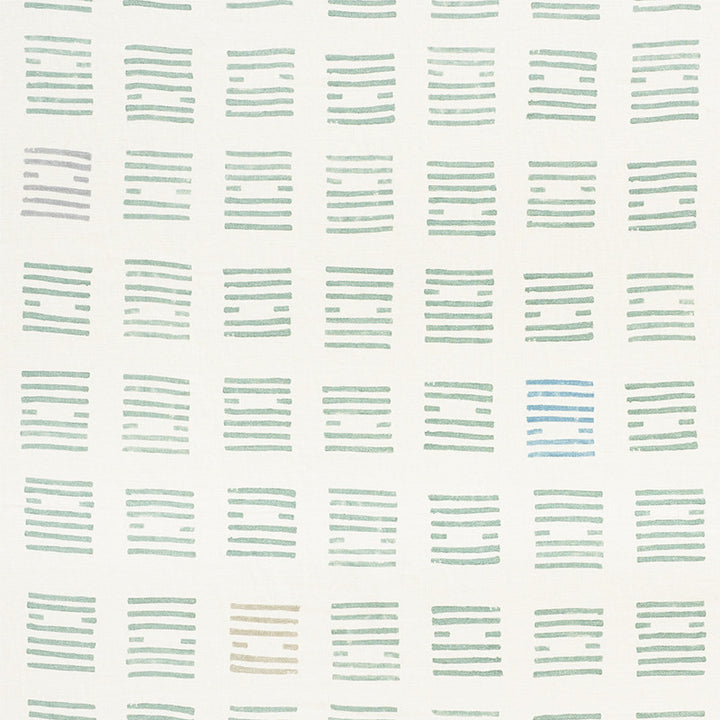 Tiasquam Mineral 177881 by Schumacher Designer Fabric CAROLINE Z HURLEY See Sample ITALY - </p><p>Repeat: Horizontal: 50 1/2" (128CM) and Vertical: 45 1/4" (115CM) 51 1/4" (130CM) - Swanky Fabrics -