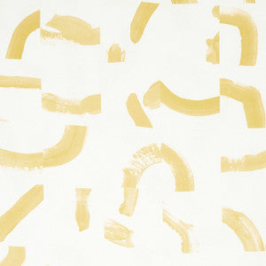 Sepiessa Yellow 177895 by Schumacher Designer Fabric