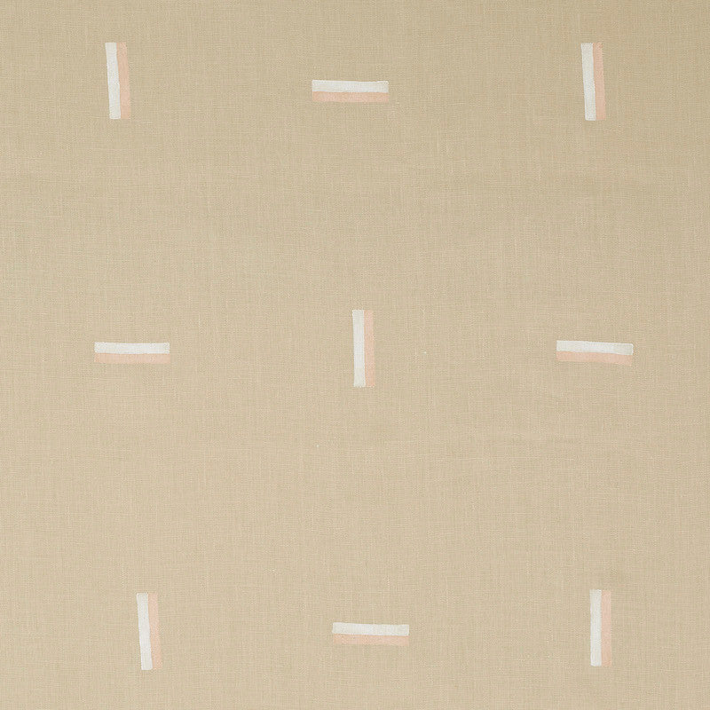 Icehouse Sand 177913 by Schumacher Designer Fabric CAROLINE Z HURLEY LINEN 100% UNITED STATES OF AMERICA </p><p>Repeat: Horizontal: 16" (41Cm) and Vertical: 18 3/4" (48Cm) 58.5 - Swanky Fabrics -