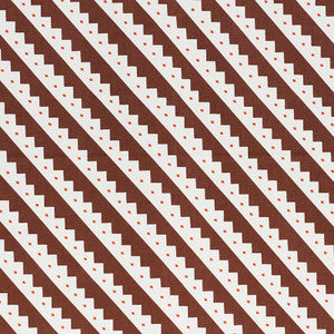Zeppelin Brown 178020 by Schumacher Designer Fabric