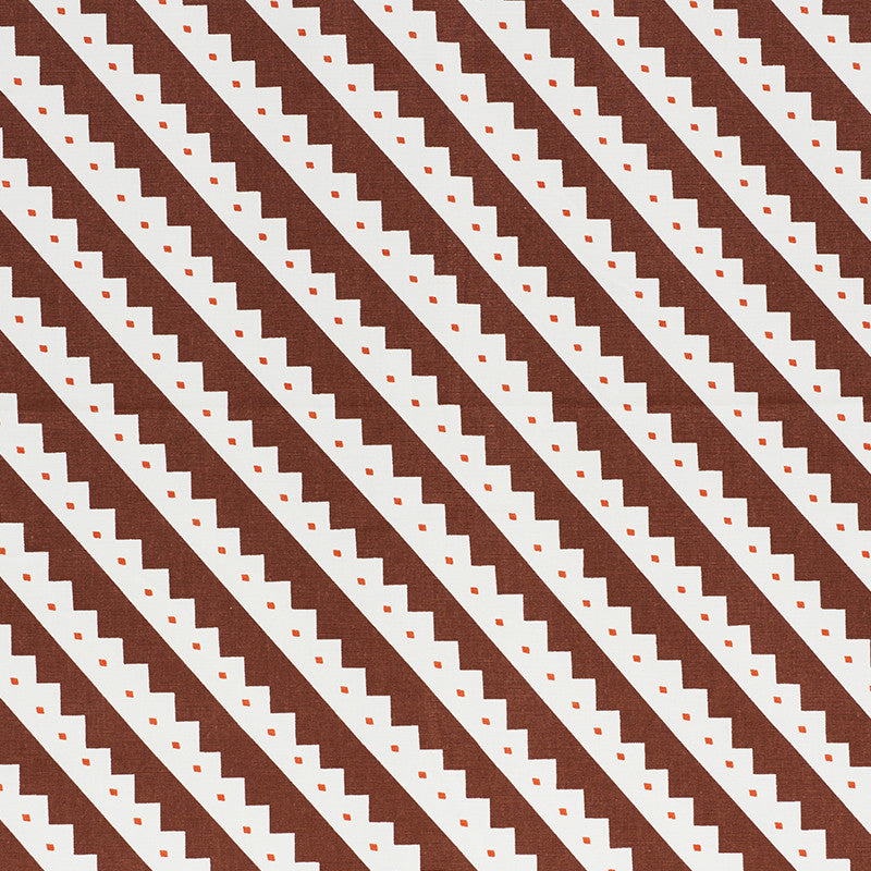 Zeppelin Brown 178020 by Schumacher Fabric Schumacher Fabric Zeppelin Brown 178020Fabric COTTON 100% UNITED STATES OF AMERICA </p><p>Repeat: H: HORZ. 5 1/2" (14CM) , V: VERT. 5 1/2" (14CM) 55.25 - Fabric Carolina -