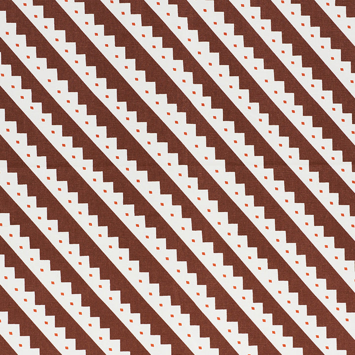 Zeppelin Brown 178020 by Schumacher Fabric Schumacher Fabric Zeppelin Brown 178020Fabric COTTON 100% UNITED STATES OF AMERICA </p><p>Repeat: H: HORZ. 5 1/2" (14CM) , V: VERT. 5 1/2" (14CM) 55.25 - Fabric Carolina -