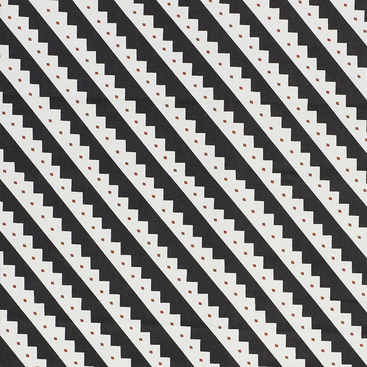 Zeppelin Black 178021 by Schumacher Designer Fabric CLUB CAVALIER See Sample UNITED STATES OF AMERICA MEDIUM DUTY </p><p>Repeat: Horizontal: 5 1/2" (14CM) and Vertical: 5 1/2" (14CM) 55 1/4" (140CM) - Swanky Fabrics -