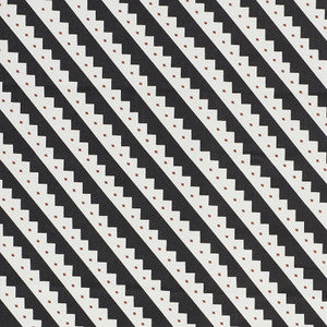 Zeppelin Black 178021 by Schumacher Designer Fabric