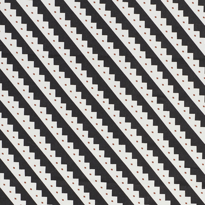 Zeppelin Black 178021 by Schumacher Fabric Schumacher Fabric Zeppelin Black 178021Fabric COTTON 100% UNITED STATES OF AMERICA </p><p>Repeat: H: HORZ. 5 1/2" (14CM) , V: VERT. 5 1/2" (14CM) 55.25 - Fabric Carolina -