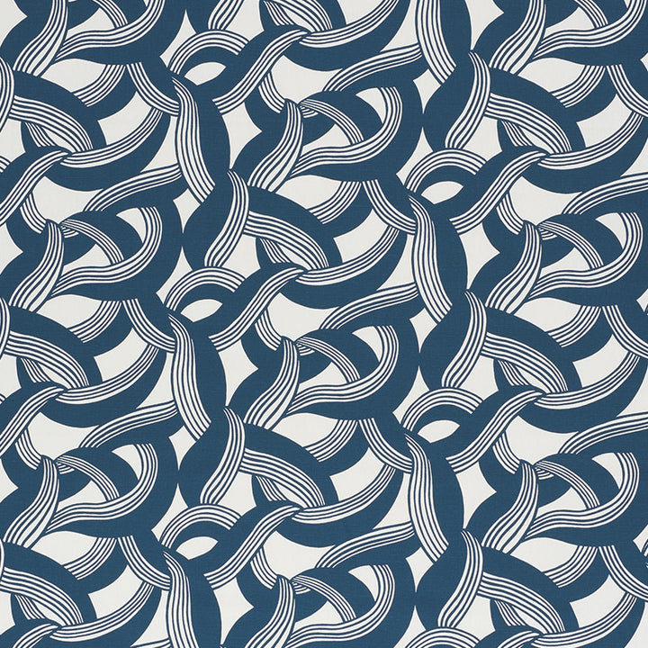 Martingale Blue 178032 by Schumacher Designer Fabric CLUB CAVALIER LINEN 55% COTTON 45% UNITED STATES OF AMERICA WYZENBEEK 15,000 </p><p>Repeat: Horizontal: 27" (69CM) and Vertical: 13 1/2" (34CM) 54.5 - Swanky Fabrics -