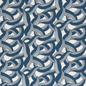 Martingale Blue 178032 by Schumacher Designer Fabric