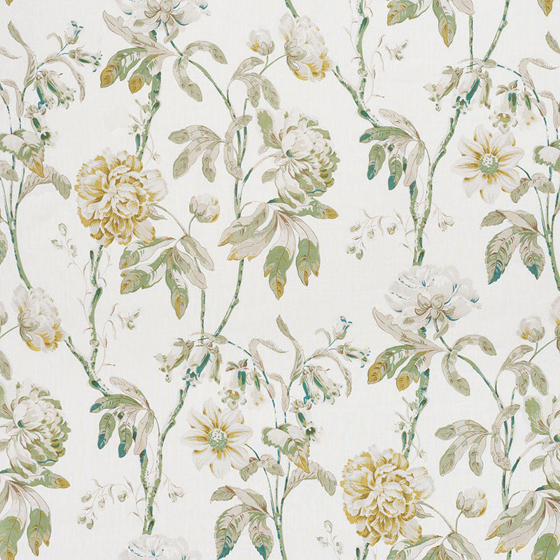 Daydream Citron 178140 by Schumacher Fabric Schumacher Fabric Daydream Citron 178140Fabric LINEN 100% THAILAND </p><p>Repeat: H: HORZ. 35 1/2" (90CM) , V: VERT. 37 1/4" (95CM) 53.75 - Fabric Carolina -