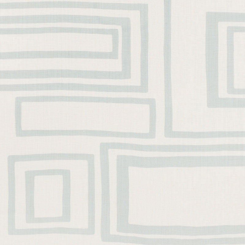 Large Open Boxes Mineral 178220 by Schumacher Designer Fabric Vera-Neumann 100% Linen - Horizontal: 54.5 and Vertical: 43.5 54.5 - Swanky Fabrics -