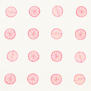 Lemonade Grapefruit 178261 by Schumacher Designer Fabric