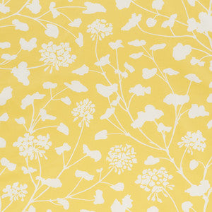 Pennick Chintz Yellow 178540 by Schumacher Designer Fabric