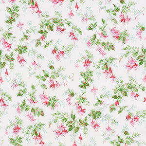 Garden Gate Chintz Magenta 178681 by Schumacher Designer Fabric