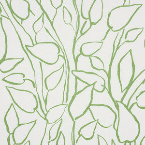 Solandra Vine Leaf 178701 by Schumacher Designer Fabric