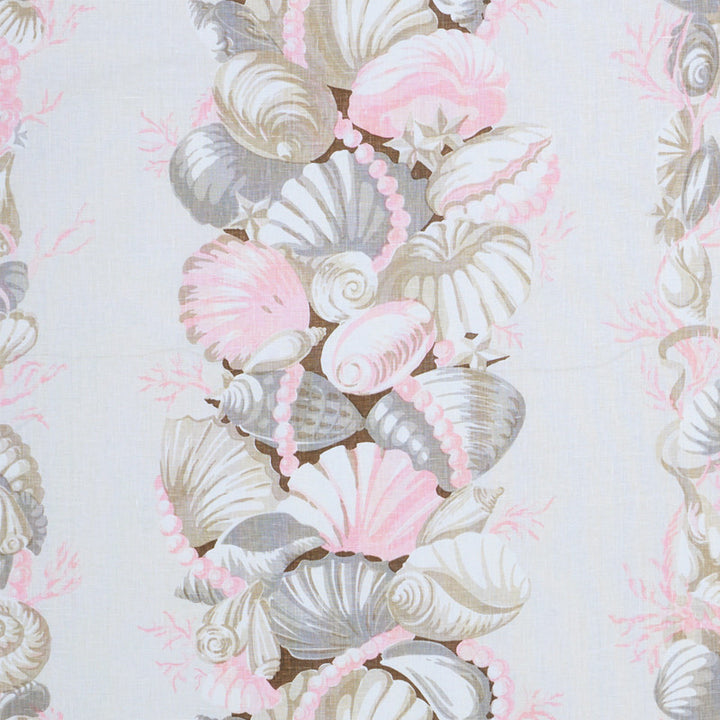 Bedolina Chintz Pink & Natural 178781 by Schumacher Designer Fabric SCHUMACHER CLASSICS LINEN 100% UNITED STATES OF AMERICA </p><p>Repeat: Horizontal: 54" (137CM) and Vertical: 27" (69CM) 54 - Swanky Fabrics -