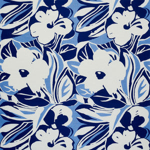 Stevie Blue 178862 by Schumacher Designer Fabric