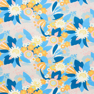 Anita Lilac & Orange 179070 by Schumacher Designer Fabric
