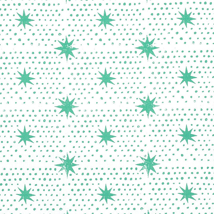 Spot & Star Sea Glass 179161 by Schumacher Designer Fabric MOLLY MAHON PRINTS LINEN 60% COTTON 30% THAILAND MARTINDALE 20000 </p><p>Repeat: Horizontal: 6 3/4" (17CM) and Vertical: 15" (38CM) 54 - Swanky Fabrics -