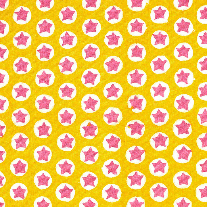 Tuk Tuk Yellow 179221 by Schumacher Designer Fabric MOLLY MAHON HAND BLOCK PRINTS COTTON 100% INDIA </p><p>Repeat: Horizontal: 1" (3CM) and Vertical: 1" (3CM) 53 - Swanky Fabrics -