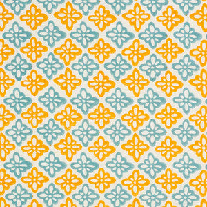 Pattee Turmeric 179303 by Schumacher Designer Fabric