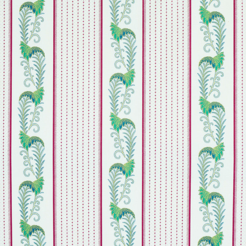 Aleksy Stripe Plum 179382 by Schumacher Fabric Schumacher Fabric Aleksy Stripe Plum 179382Fabric COTTON 100% UNITED KINGDOM </p><p>Repeat: H: HORZ. 18" (46CM) , V: VERT. 27" (69CM) 54 - Fabric Carolina -