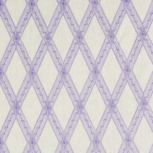 Les Losanges Toile Iris 179462 by Schumacher Designer Fabric