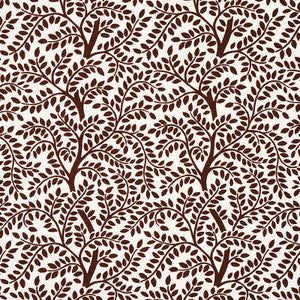 Temple Garden Ii Brown 179502 by Schumacher Designer Fabric