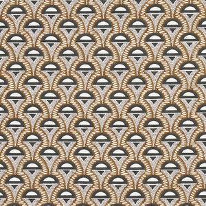 Abelino Camel & Black 179580 by Schumacher Designer Fabric