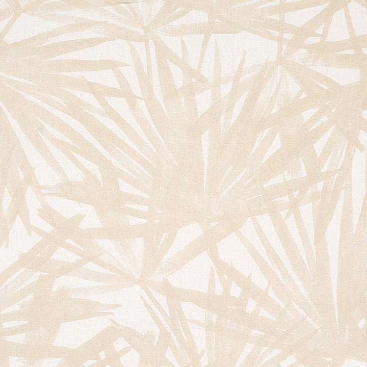Sunlit Palm Linen Sand 179603 by Schumacher Designer Fabric NATURA LINEN 100% CHINA MARTINDALE 3,000 </p><p>Repeat: Horizontal: 27" (69CM) and Vertical: 27" (69CM) 54 - Swanky Fabrics -
