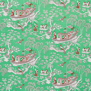 Matsudana Jade 179610 by Schumacher Designer Fabric