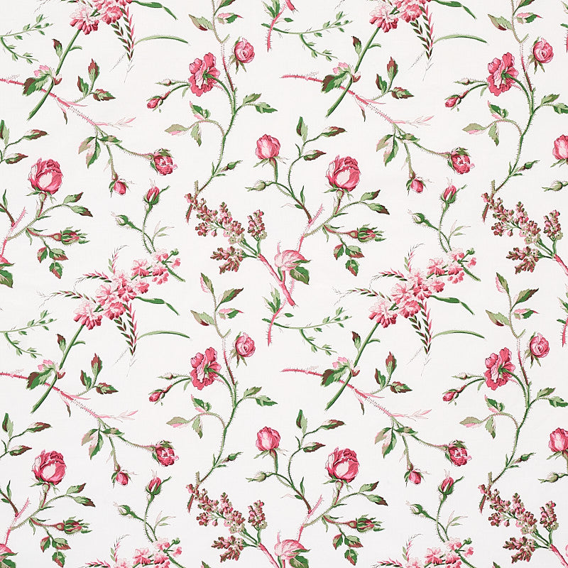 Beluze Magenta 179622 by Schumacher Designer Fabric SCHUMACHER CLASSICS COTTON 100% THAILAND MARTINDALE 20,000 </p><p>Repeat: Horizontal: 18" (46CM) and Vertical: 18" (46CM) 54 - Swanky Fabrics -