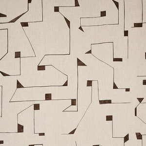 Circuit Carbon 179692 by Schumacher Designer Fabric