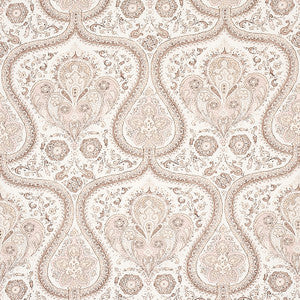 Paisley Court Neutral 179862 by Schumacher Designer Fabric