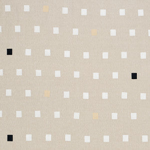Inkwell Hand Block Natural 179920 by Schumacher Designer Fabric